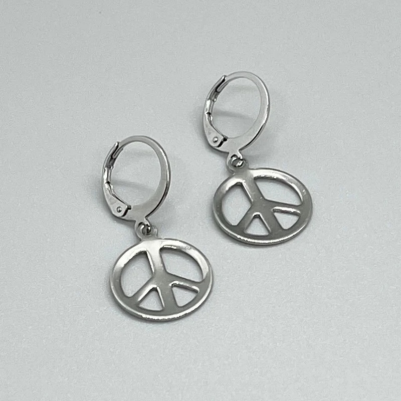Stainless Steel PEACE SIGN Lev - огляд і ціна Go Ethnic Fashion