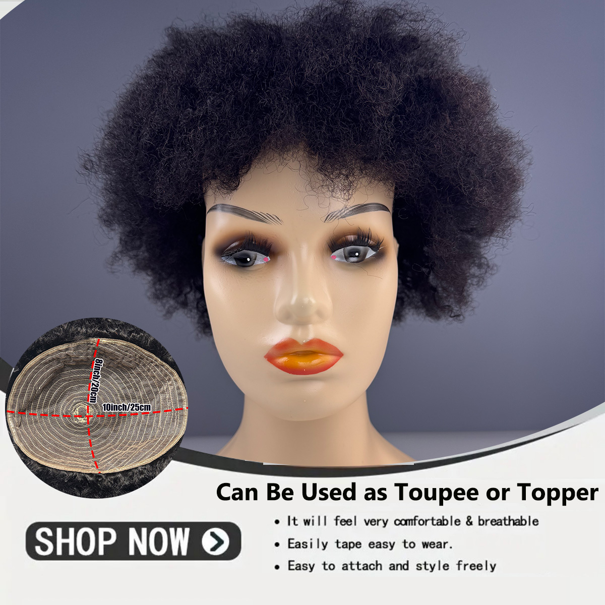Unisex Human Hair Toupee or To - огляд і ціна Ethnic Fashion India